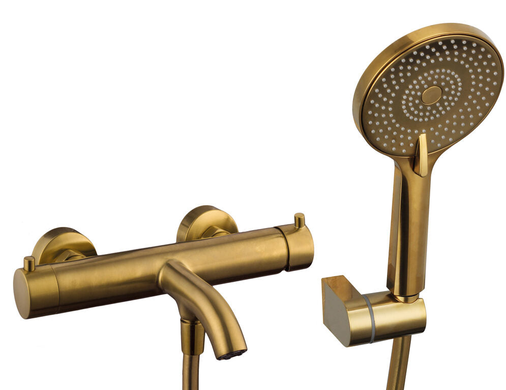 Armatur Serie Lazio Für Badewanne/dusche Gold