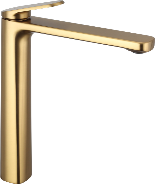 Armatur Serie Lazio Für Hoher Waschtisch Gold