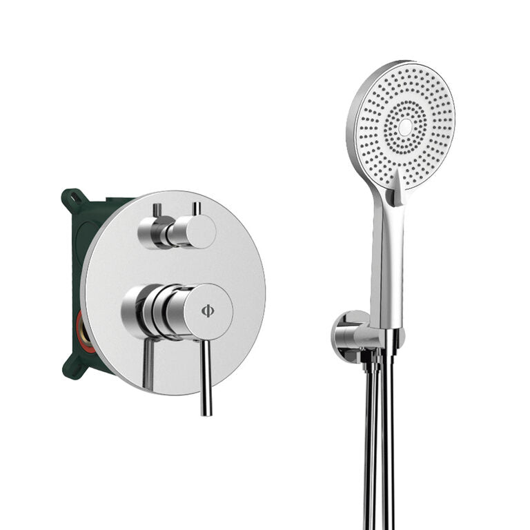 Kit Exterior Para Ducha Empotrada Sirio Cromo