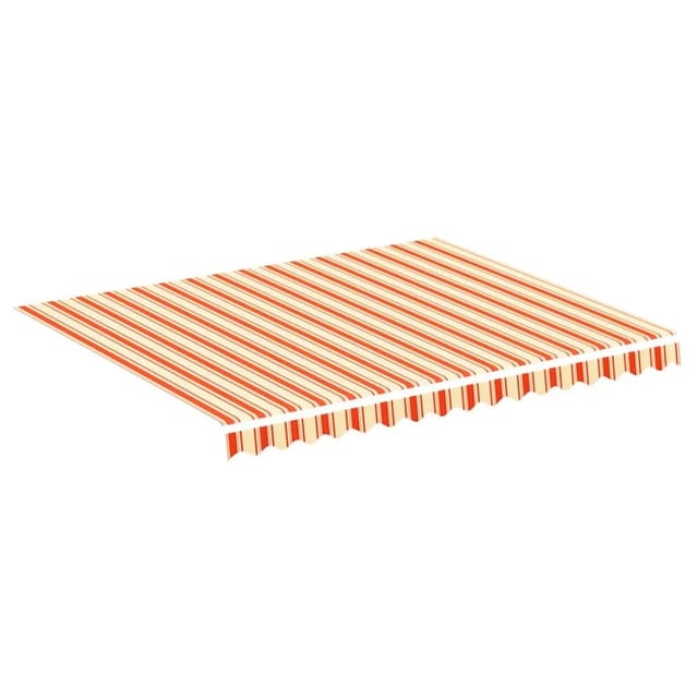 Markisenbespannung Gelb und Orange 3x2,5 m Vidaxl
