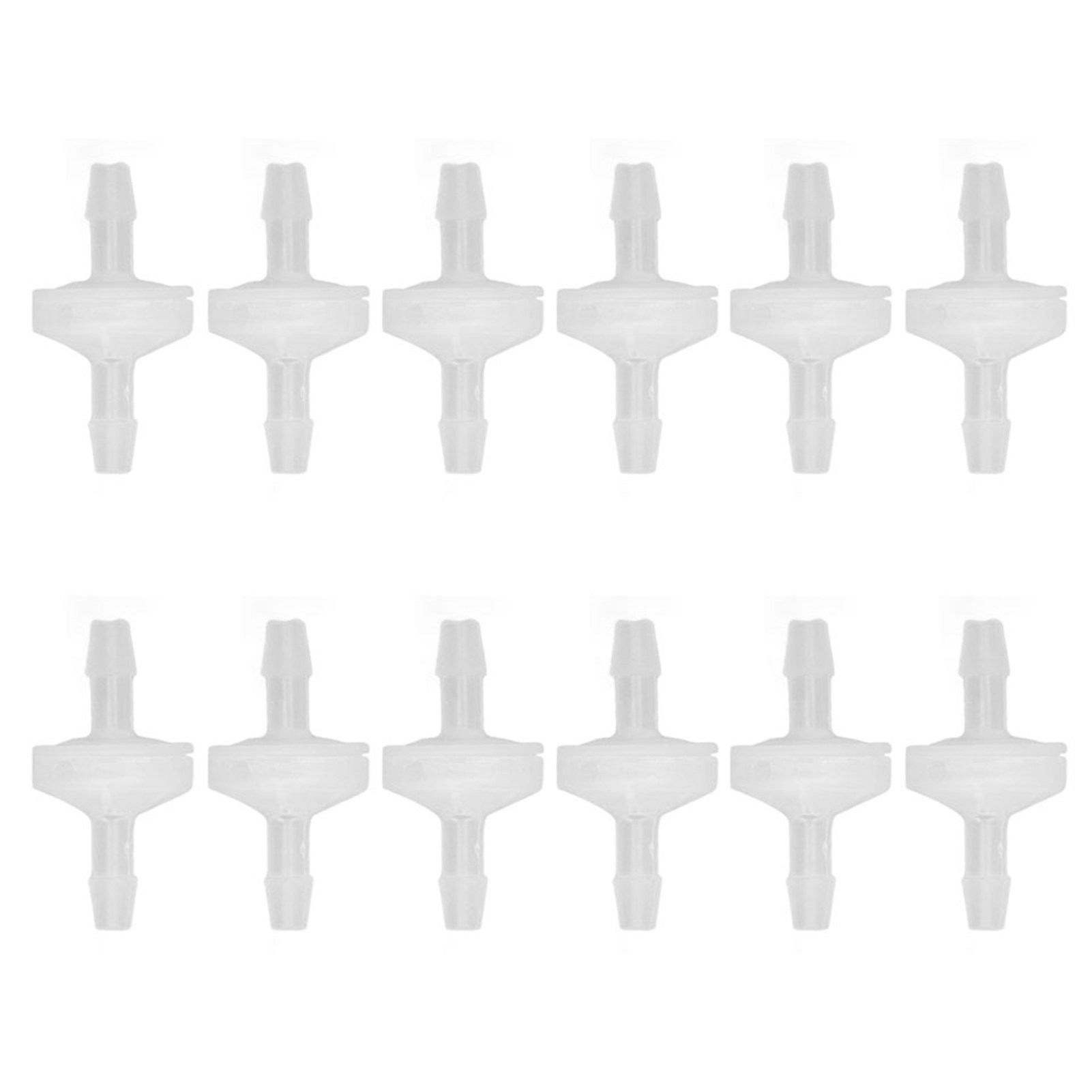 Aquarium-steuerventil, 12 Stück, Ozonbeständig, Ölbeständig, Einweg-pp-luftventil Für Aquarien, Chemische Industrie, 4 Mm.