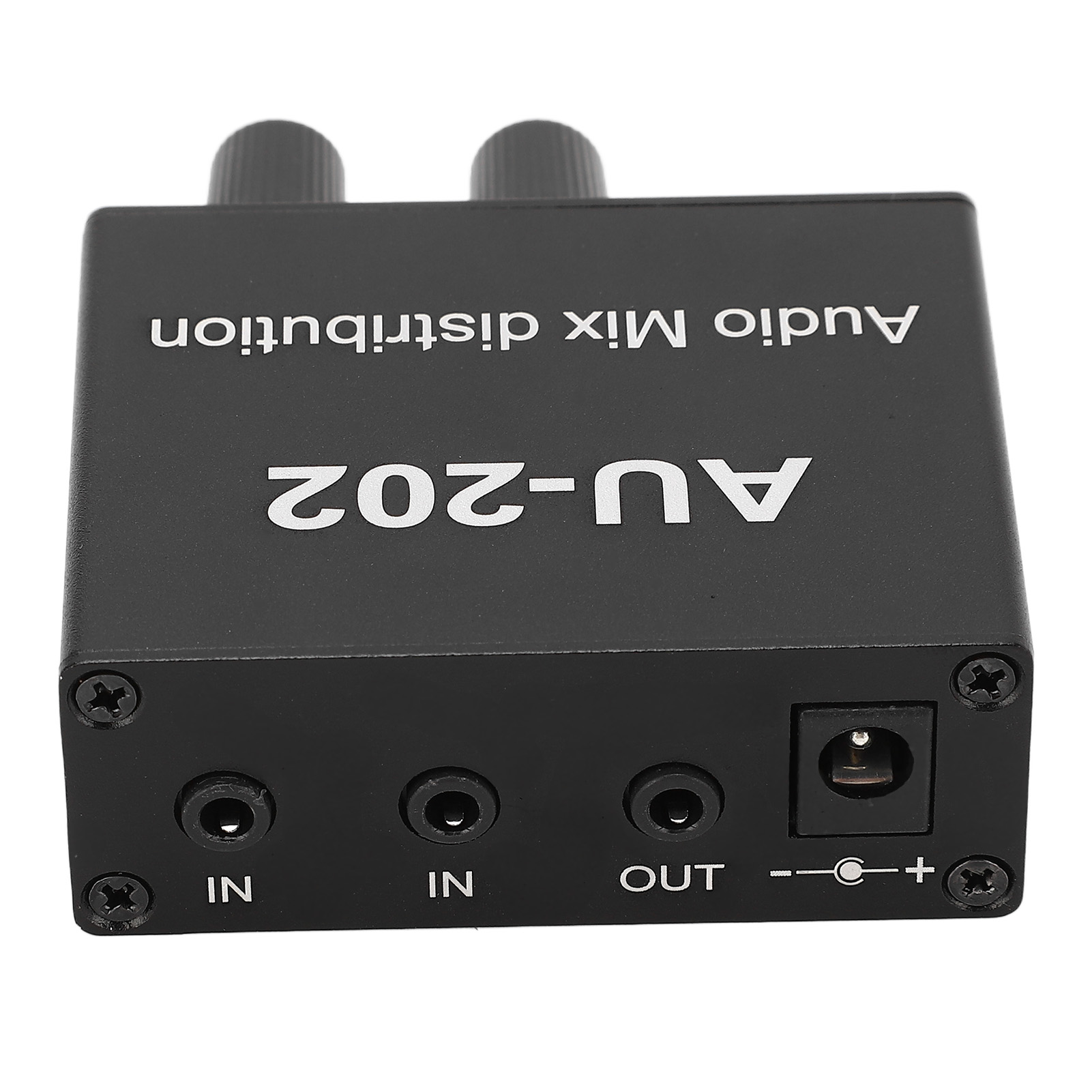 Stereo-mixer, Audioverteiler, 2 Ein- Und Ausgänge, 3,5-mm-klinkenbuchse, Plug-and-play, Mischverstärker Aus Aluminiumlegierung.