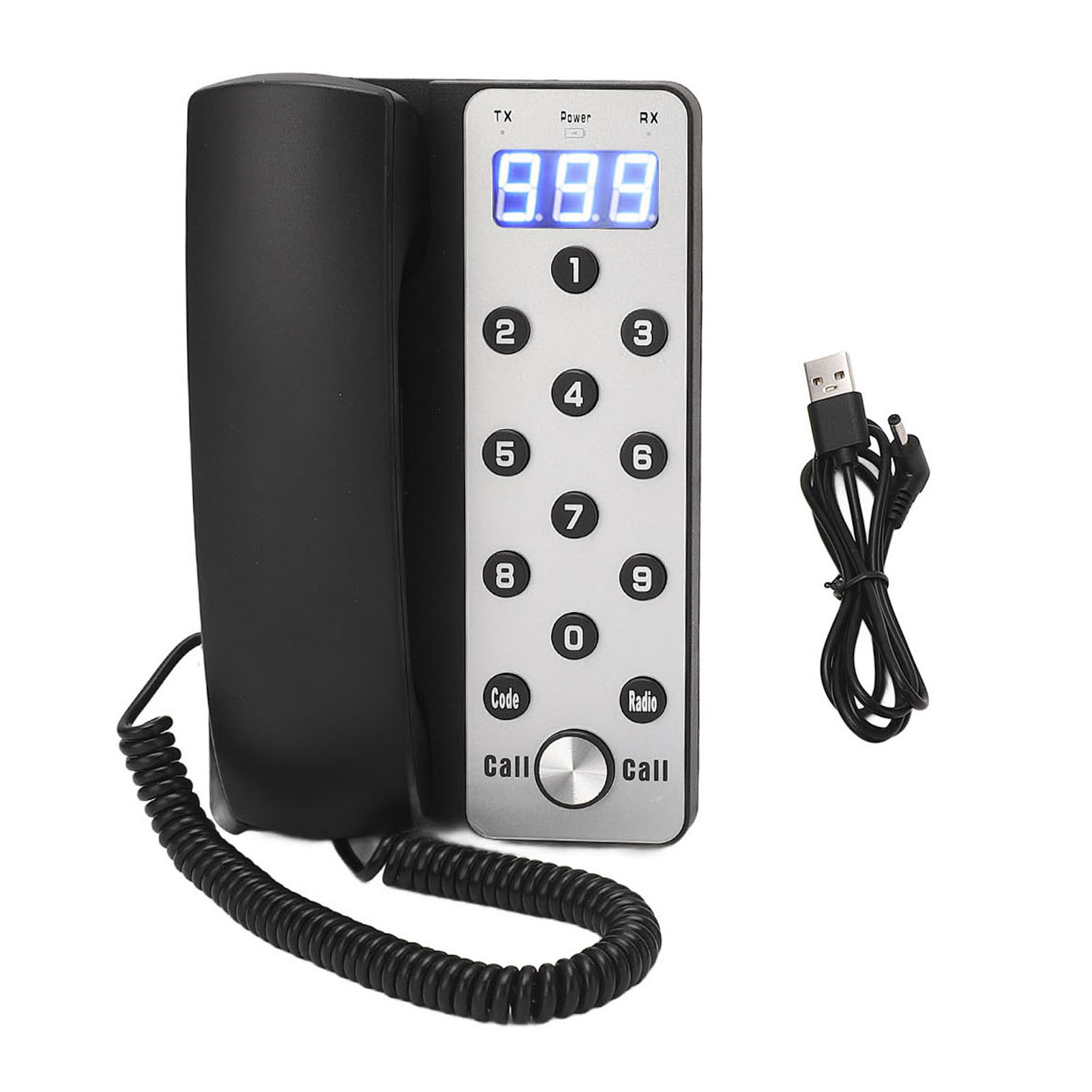 Drahtloses Intercom-telefon 433mhz Stabile Übertragung 1000m Reichweite Vollduplex-telefon Für Büros 1 Haupteinheit.