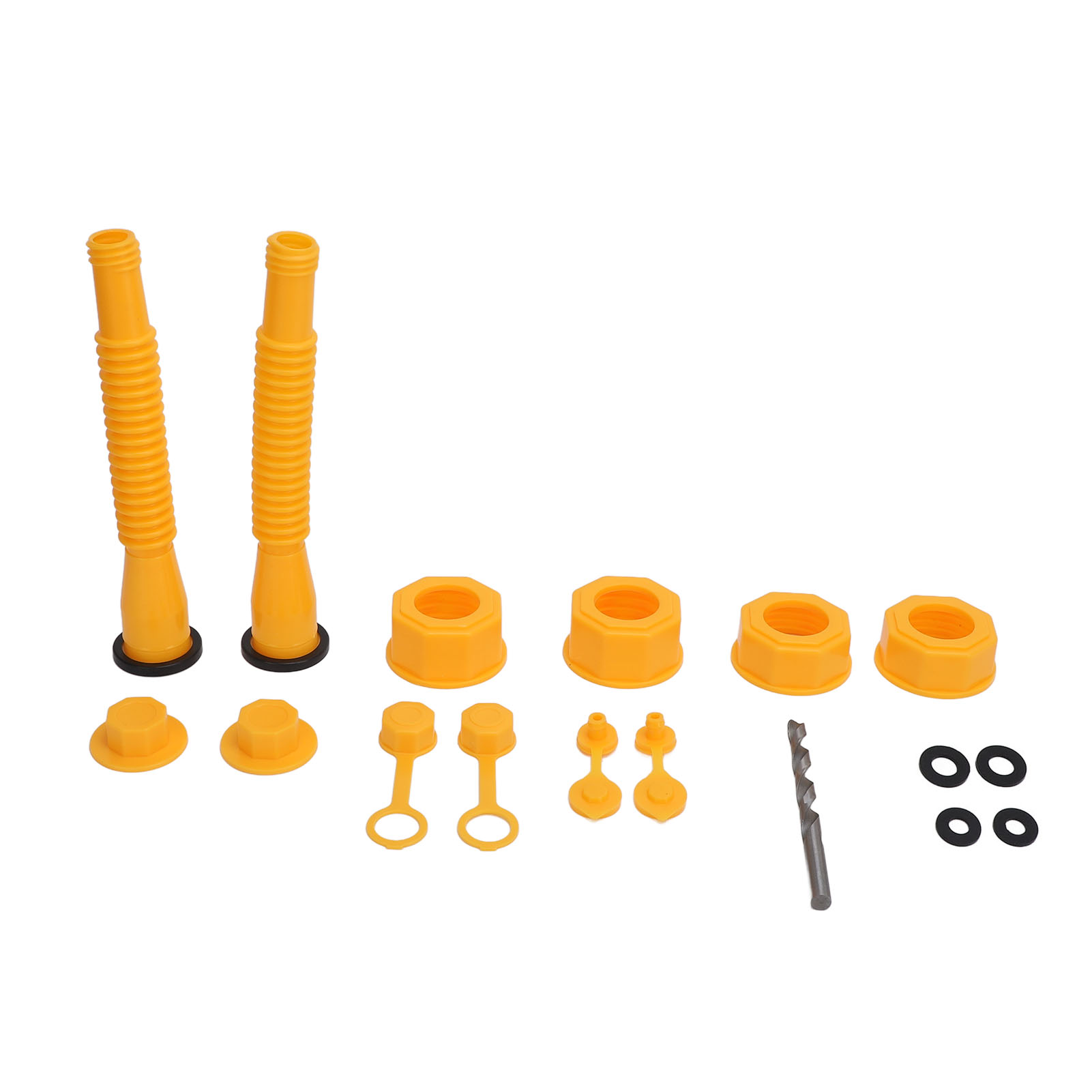 Sets Aus Entlüftungsdeckel Und Flexibler Schlauchdüse, Auslaufsichere Ersatzdüse Für Benzinkanister Für 1-, 5- Und 10-gallonen-kraftstofftanks.