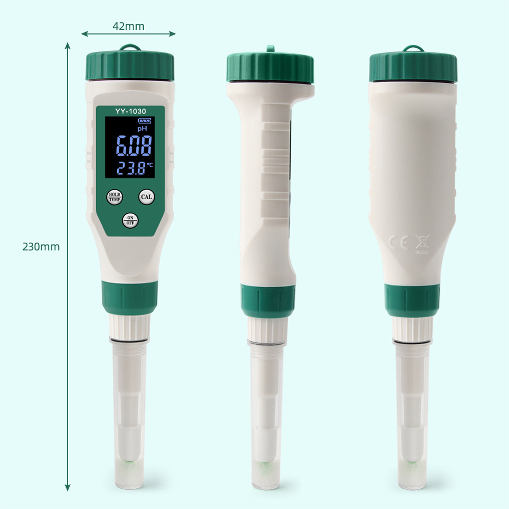 Digitales Ph-meter Für Lebensmittel, Hochpräzise Sensoren, Intelligenter Temperatur-säure-tester, Bt, Steuerung Per Handy-app 0,00-14,00.