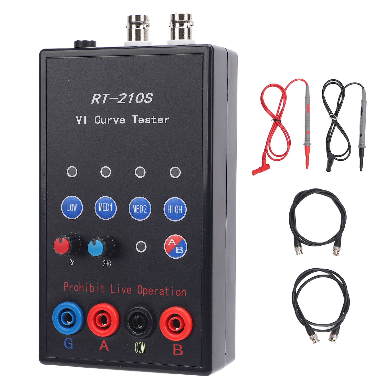 Zweikanal-ab-kurventester 210s Vi Asa, 4-stufiges Leiterplatten-test- Und Reparaturwerkzeug.
