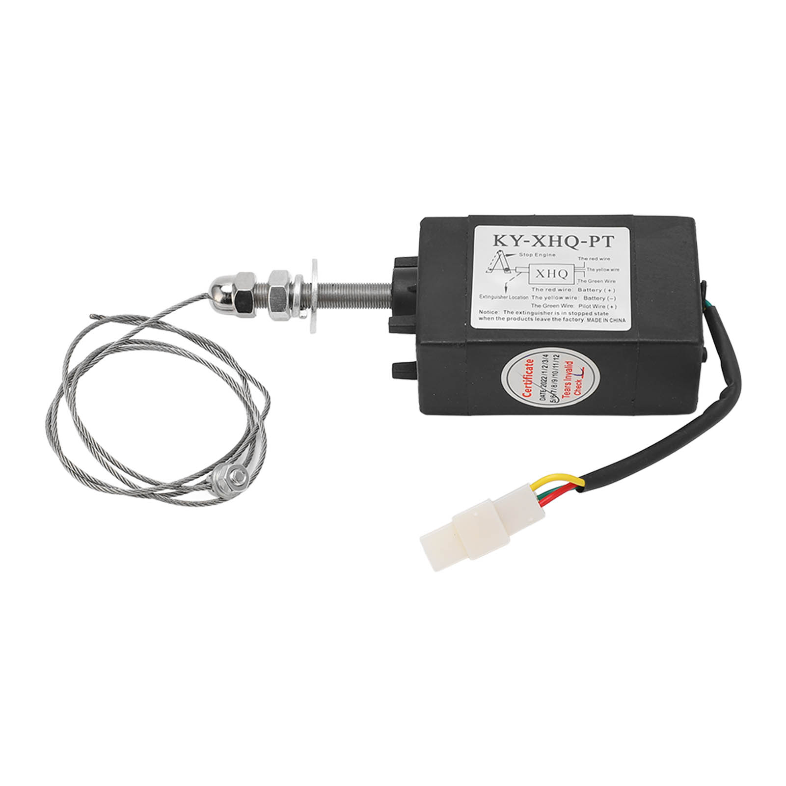 Magnetventil Zum Stoppen Des Dieselmotors, Servomotorsteuerung, Generator, Nc 12v Stromabschaltung.