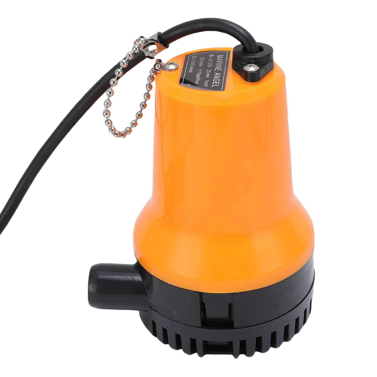 45w 1110gph Dc Tauchwasserpumpe Tragbare Universal-umwälzpumpe Für Schwimmbadentwässerung Keller Boot Orange.