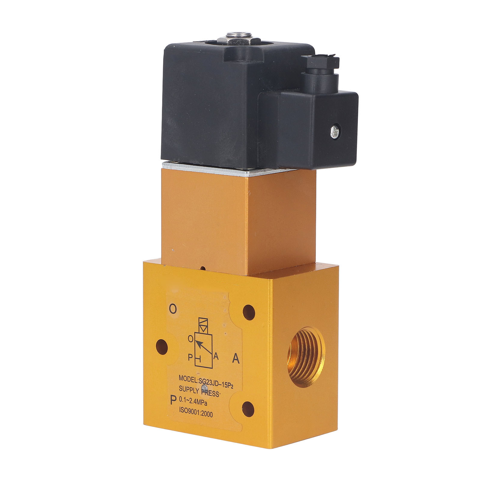3-wege-2-positionen-magnetventil G1/2 Zoll, Externe Führung, Gerichtete Hochdruckabschaltung Für Ac220v-produktion.