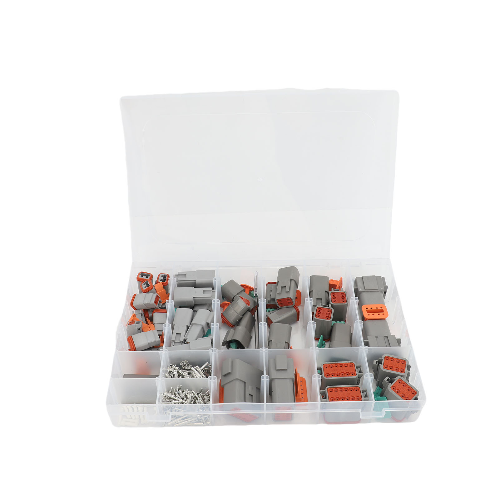 Set Mit 265 Wasserdichten Kfz-kabelverbindern Mit Flammhemmendem Nylongehäuse Für Autos, Lkws, Wohnmobile, Motorräder Und Atvs.
