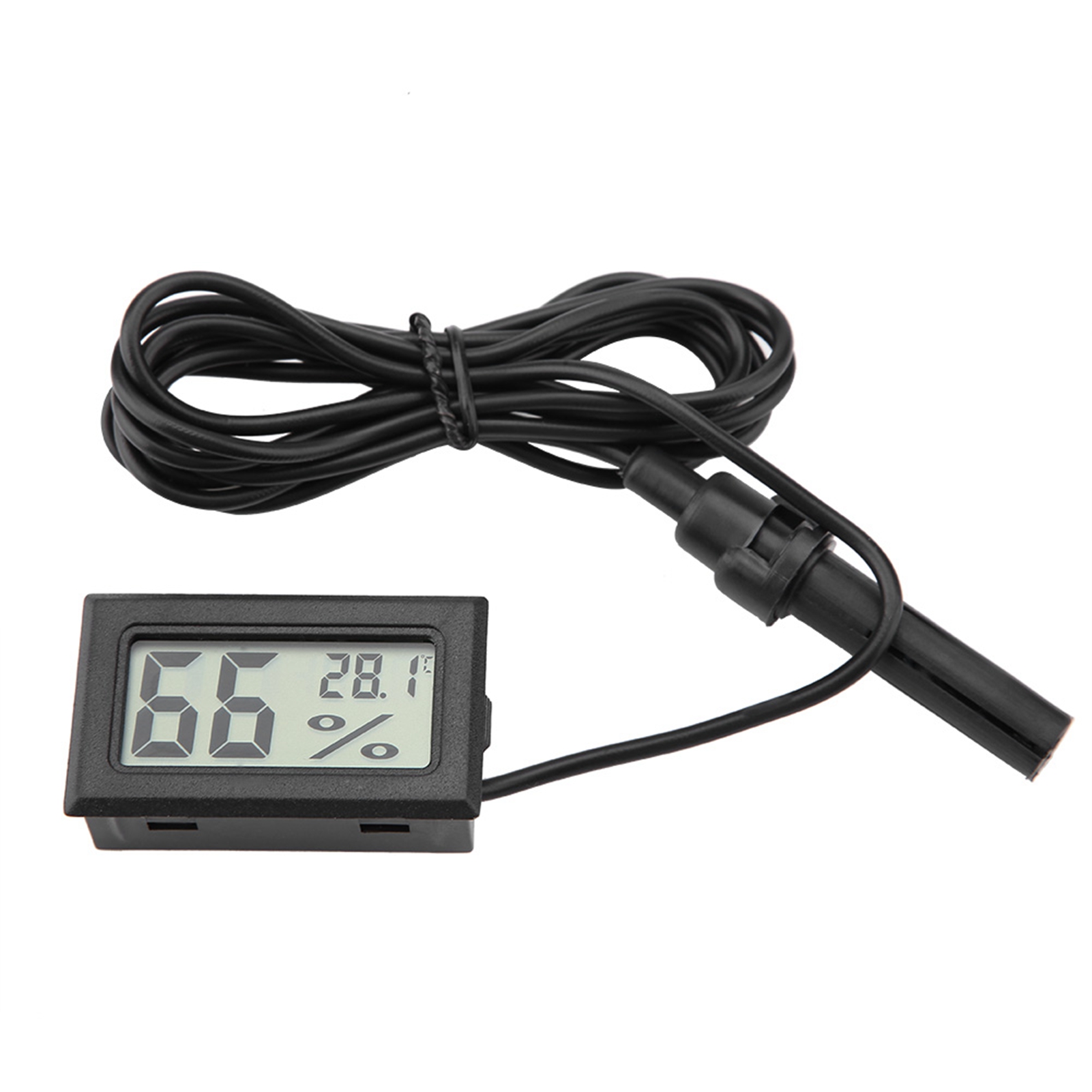 Lcd-thermometer/hygrometer – 10-99 % Für Reptilien