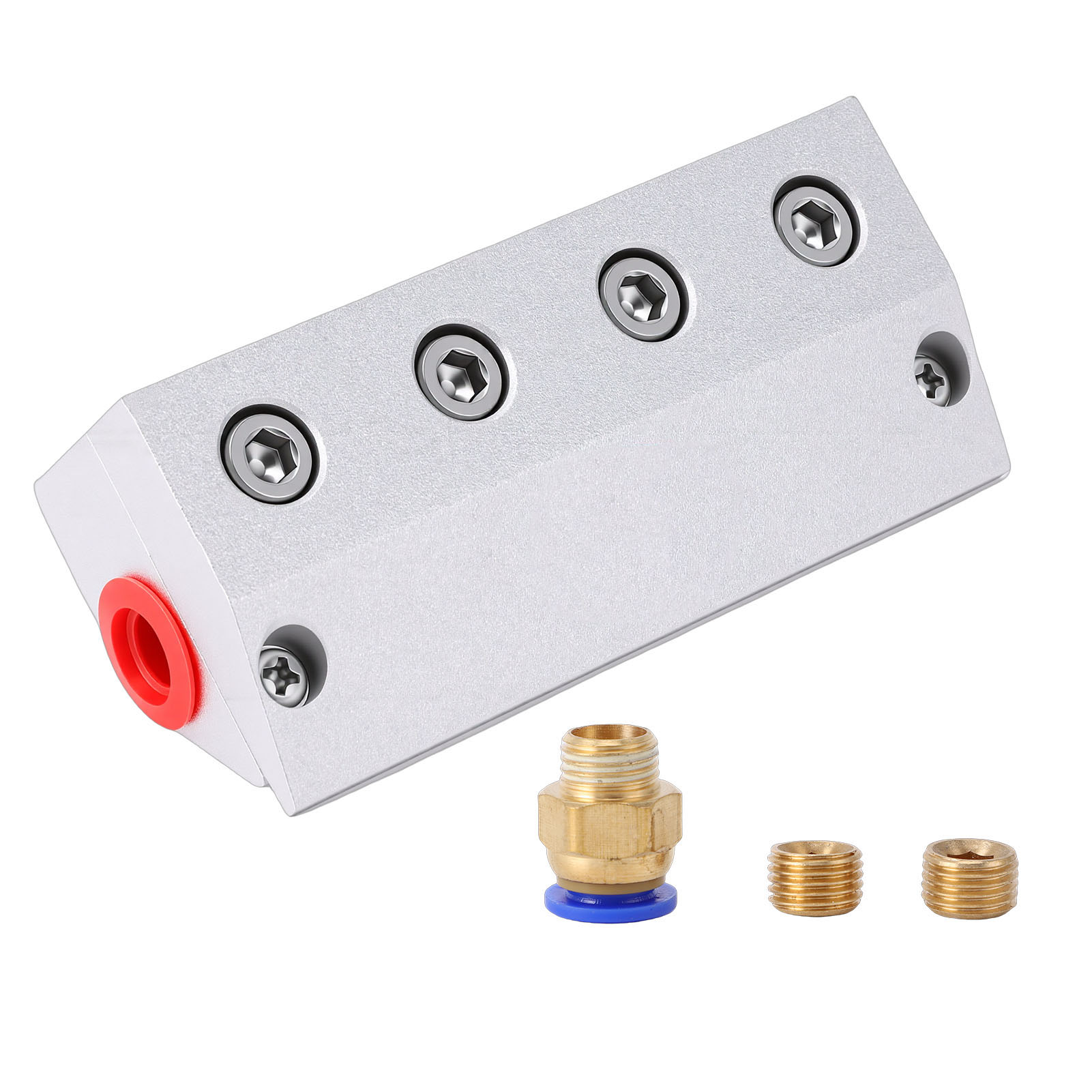 Luftgebläseflügel Aus Aluminiumlegierung Mit 1/4-zoll-gewindeanschluss, Wasser- Und Staubabscheidung Für Industrielle Kompressoren-produktionslinien.