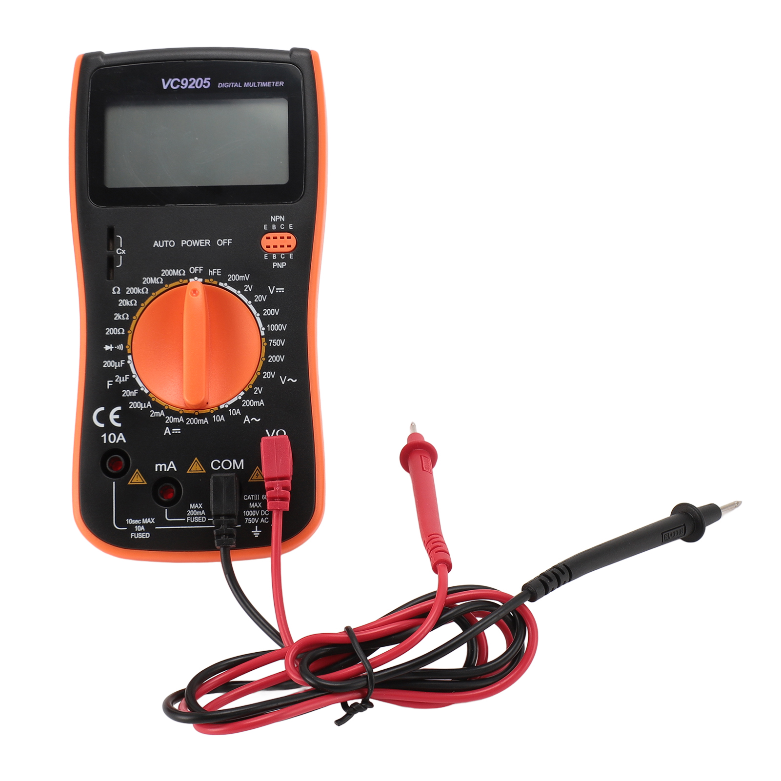 Digitales Multimeter, Elektronisches Ohmmeter, Voltmeter, Spannungs-, Strom-, Widerstands- Und Kapazitätsmessgerät.