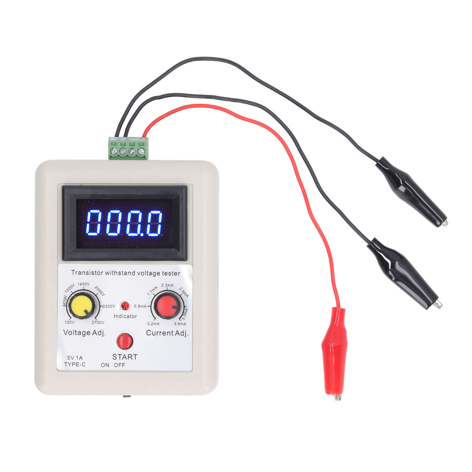 Spannungsfestigkeitsprüfer, Digitaler Kapazitätsdetektor Für Transistoren, Dioden, Mos-trioden 120v-2700v.