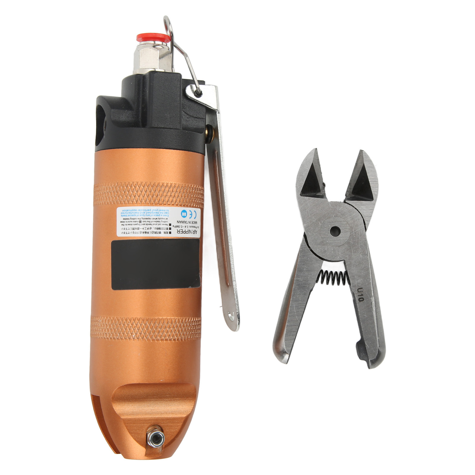 Pneumatische Schere Mit Klinge Aus Legiertem Stahl, Luftklemme, Diagonales Schneidwerkzeug Für Metalldraht 0,4-0,5 Mpa.