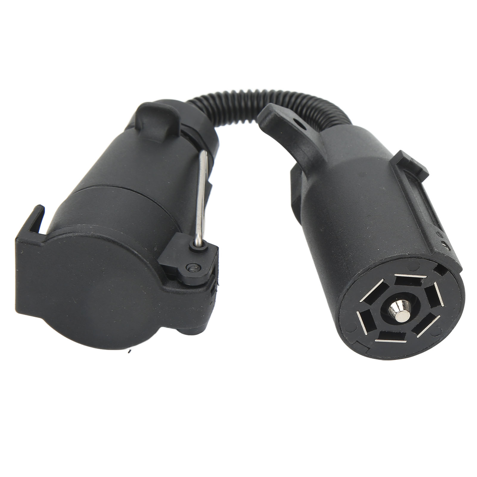 7-poliger Anhängerstecker-adapter – Kabelverbinder Für Lkw Und Wohnmobil
