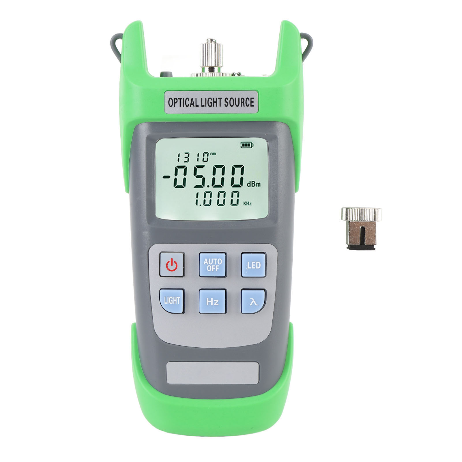 Optische Lichtquelle, Faseroptischer Leistungsmesser, Singlemode 1310 Nm 1550 Nm, Universelle 2,5-mm-schnittstelle.