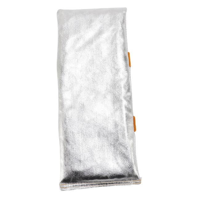 Hitzeschutz Für Die Hände Beim Schweißen, Reflektierende Schichten Aus Aluminisiertem Pu-leder Als Rückseitenflussmittel Für Industriekessel, Metallschmelzen Und Schneiden.