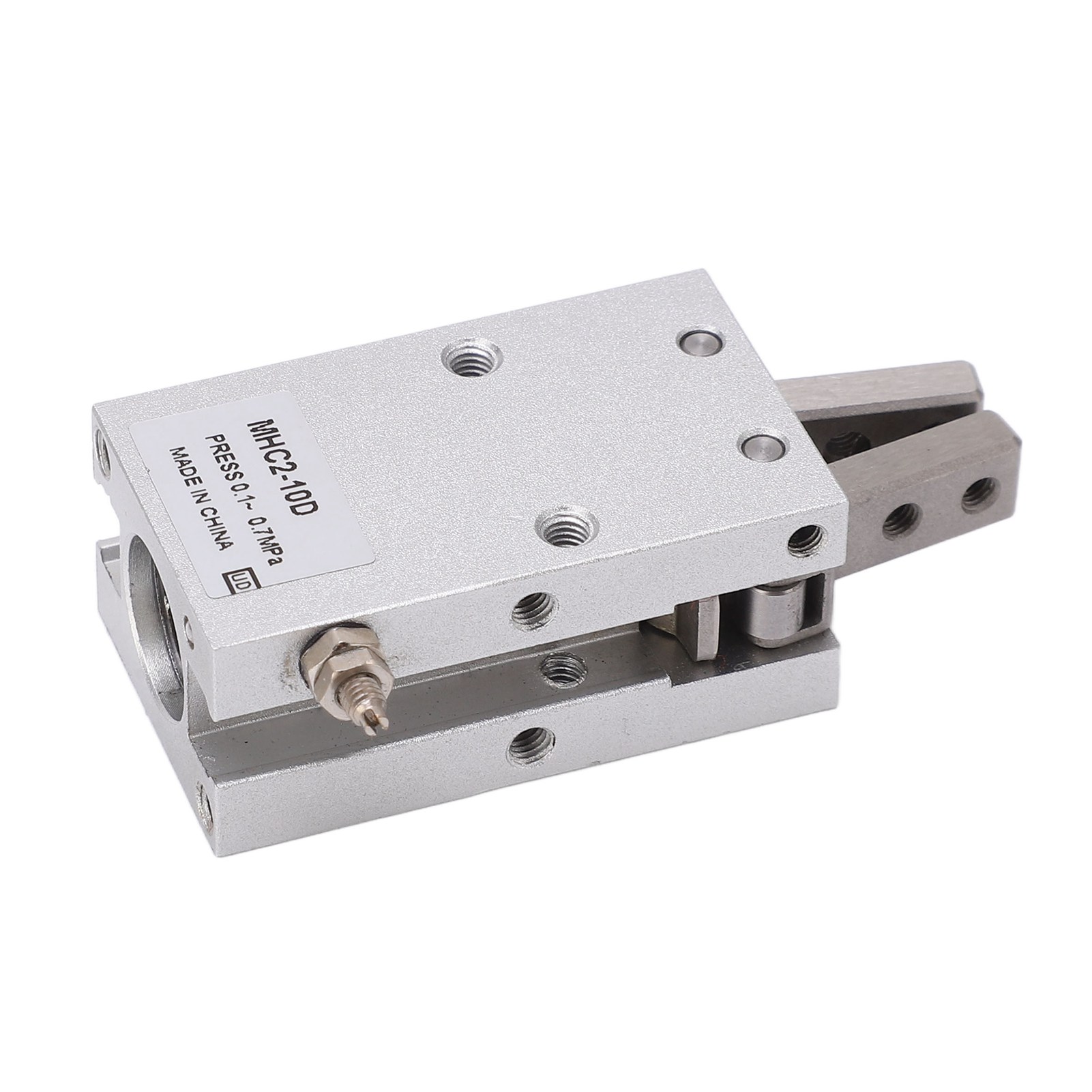 Luftklemme, Einfacher Pneumatischer Zylinder, Doppeltwirkend, 10 Mm Bohrung, M5x0,5 Aluminiumlegierung.