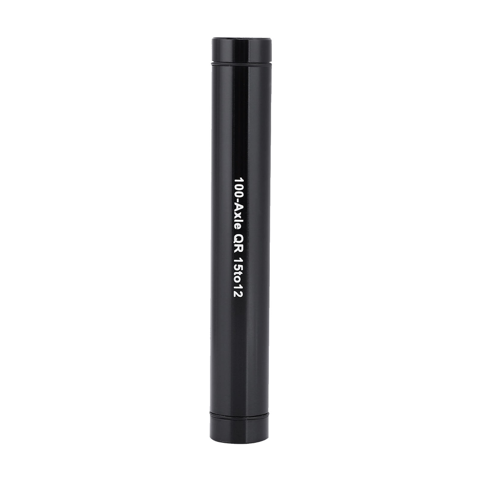 15 Mm Auf 12 Mm Fahrrad-steckachsen-nabenadapter Mit Schnellspanner, Schwarz.