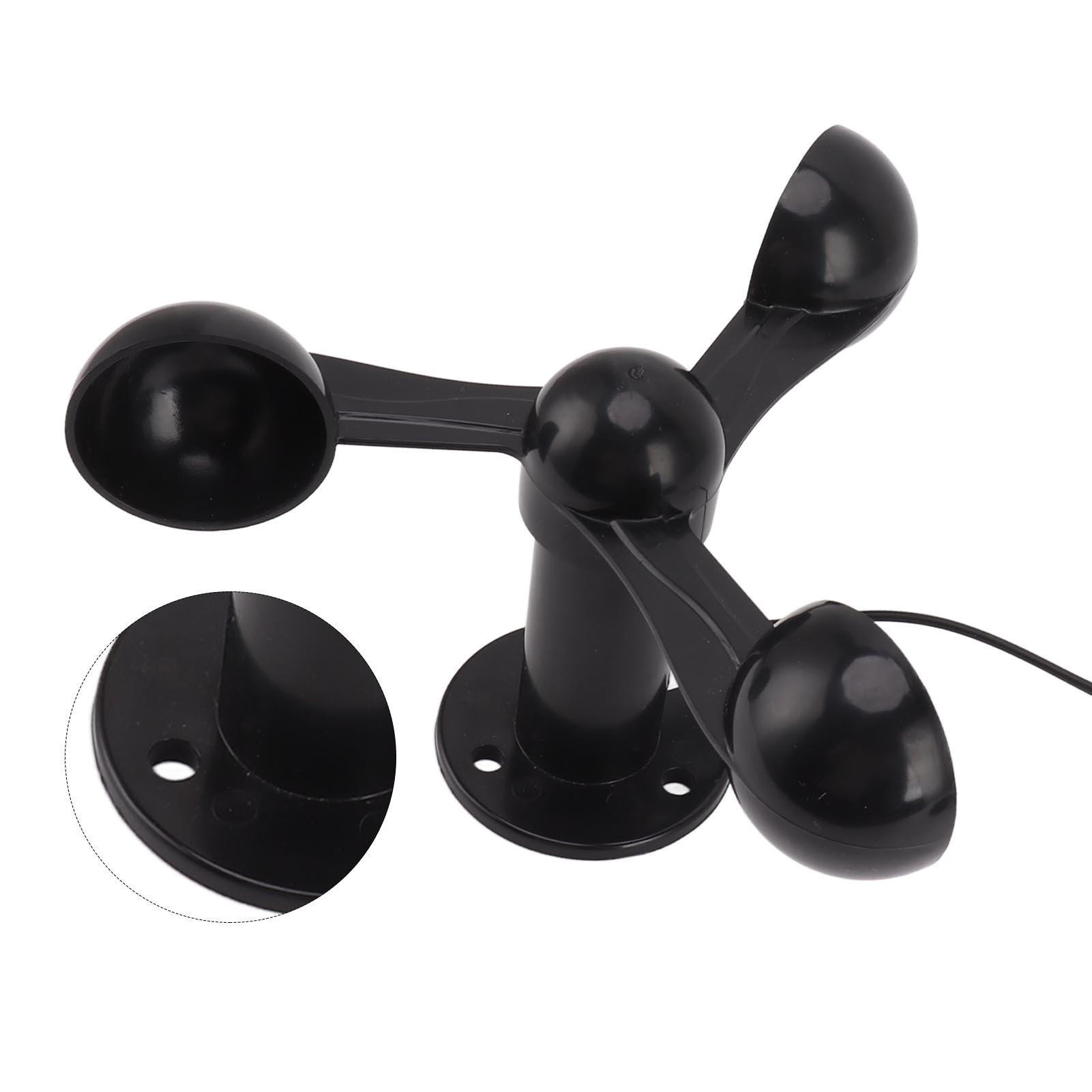 3-schalen-anemometer 0–3,8 V – Windgeschwindigkeitsmesser Mit 8 M Kabel