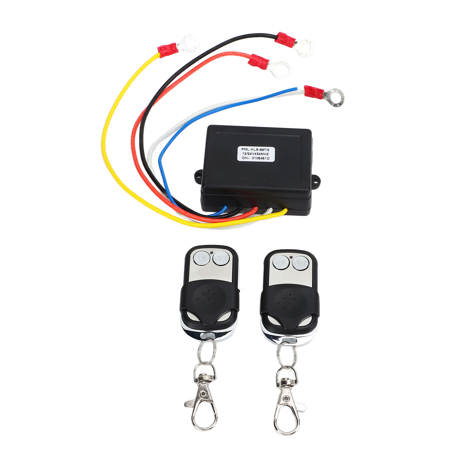 12v/24v Seilwinden-empfänger-set – Drahtlose Fernbedienung Für Lkw Und Atv