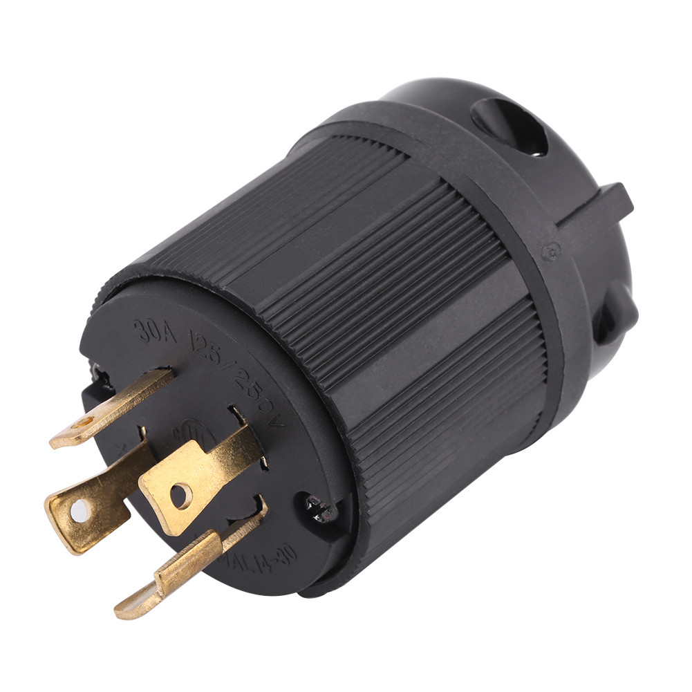 Drehverriegelbarer Generatorstecker – 3-polig, 4-adrig, Schnelle Installation