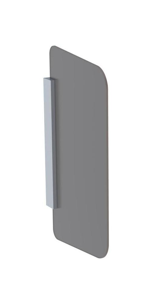 Geberit Zubehör - Urinaltrennwand, Glas Braun 115.211.tf.1