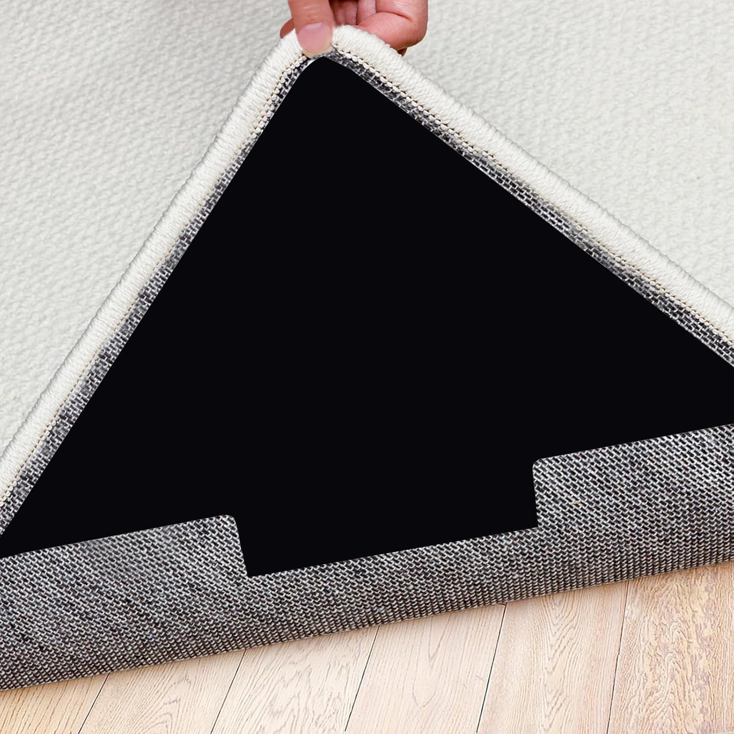 Teppich Antirutschunterlage, 8stück Antirutschmatte Für Teppich, Baum Rutschmatte For Teppichboden Waschbarer Wiederverwendbarer, Anti-rutsch Pads Rug Gripper Teppichunterlage