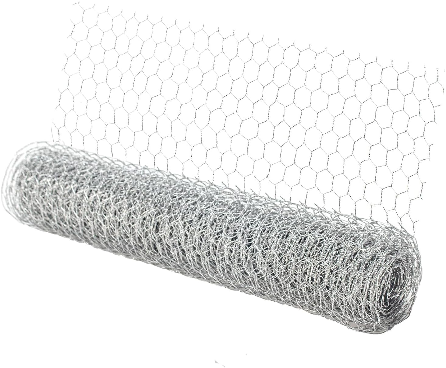 0.4 X 5 M Maschendraht Verzink, Kaninchendraht, Hasendraht Drahtzaun, Hühnerdraht Feinmaschig, Dechseckgeflecht Für Tierzäune, Handwer Ksartikel, Gemüsegarten, Heimwerker Und Heimdekore