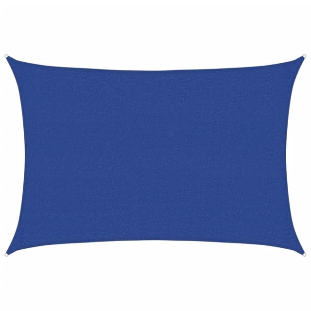Sonnensegel 160 g/m² Blau 2,5x3,5 m HDPE vidaXL