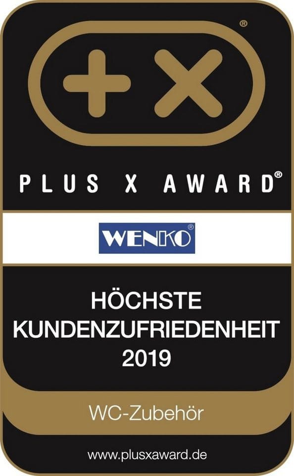 Toilettenbürste STANDARD, schwarz, Wenko
