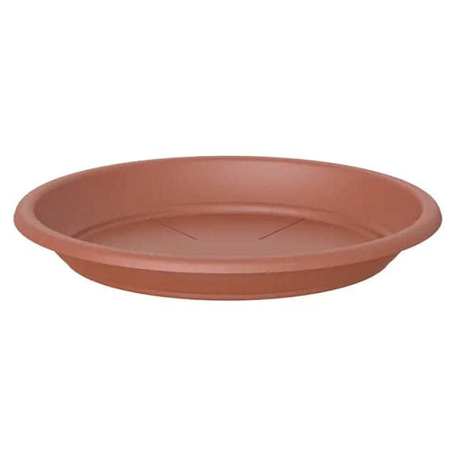 Artevasi Blumentopfuntersetzer Redondo Kunststoff rund terrakotta matt Ø 35 cm