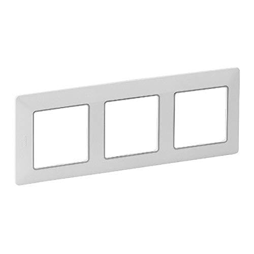 Legrand VLIFE 3FACH RAHMEN UW/CHROM (754033)