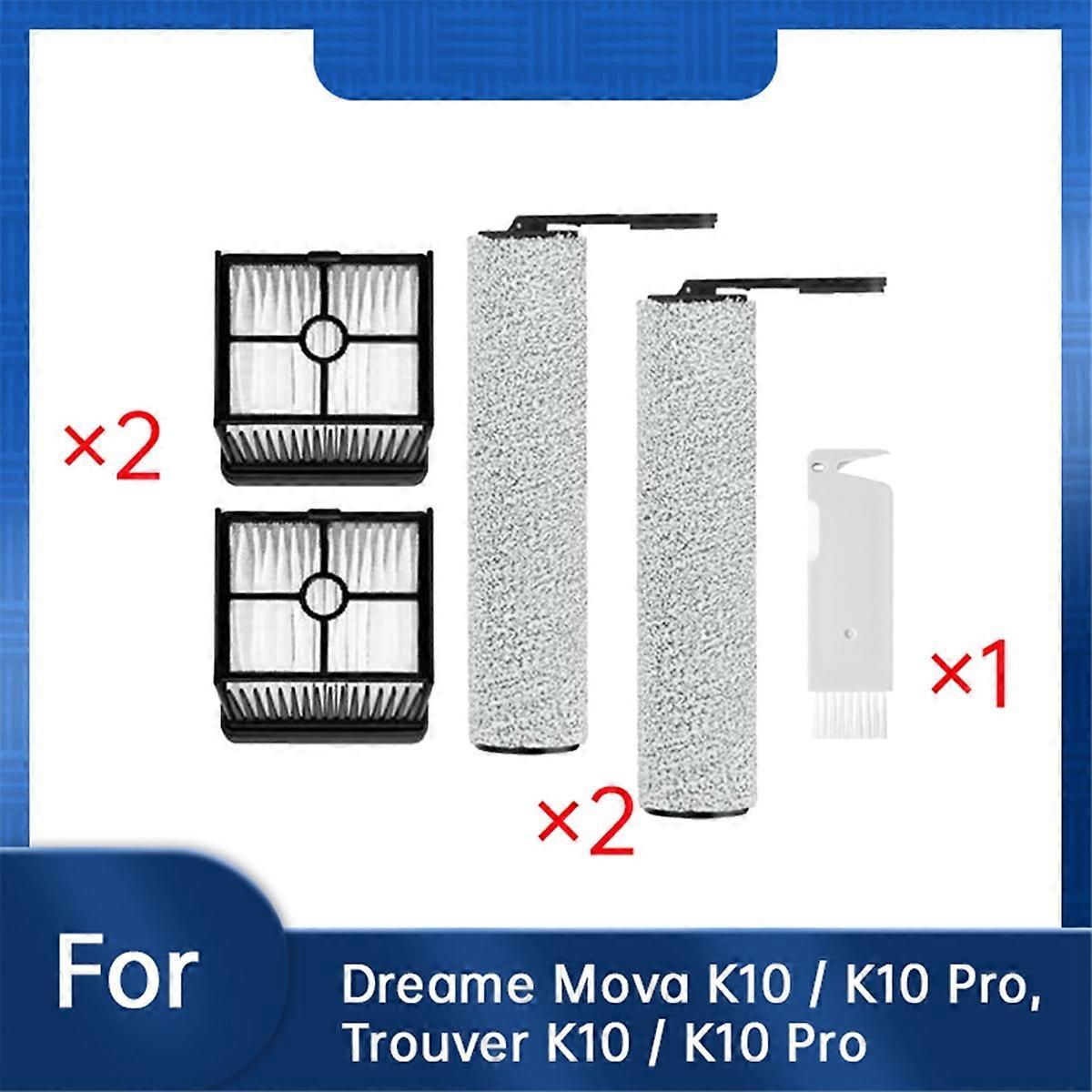 Kompatibel Mit K10 / K10 Pro, Finden Sie Die Hauptbürste Und Filter Für Den Staubsauger K10 / K10 Pro