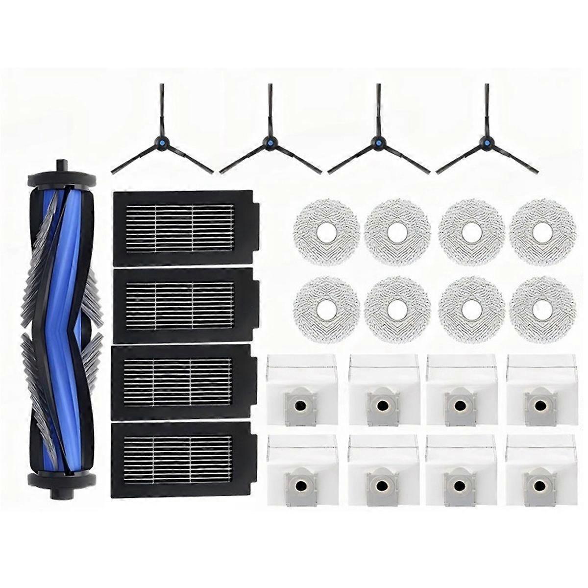 Zubehör Für Die Saugroboter T50 Pro Omni / T50pro / T50 Omni: Haupt- Und Seitenbürsten, Reinigungstücher, Hepa-filter, Staubbeutel