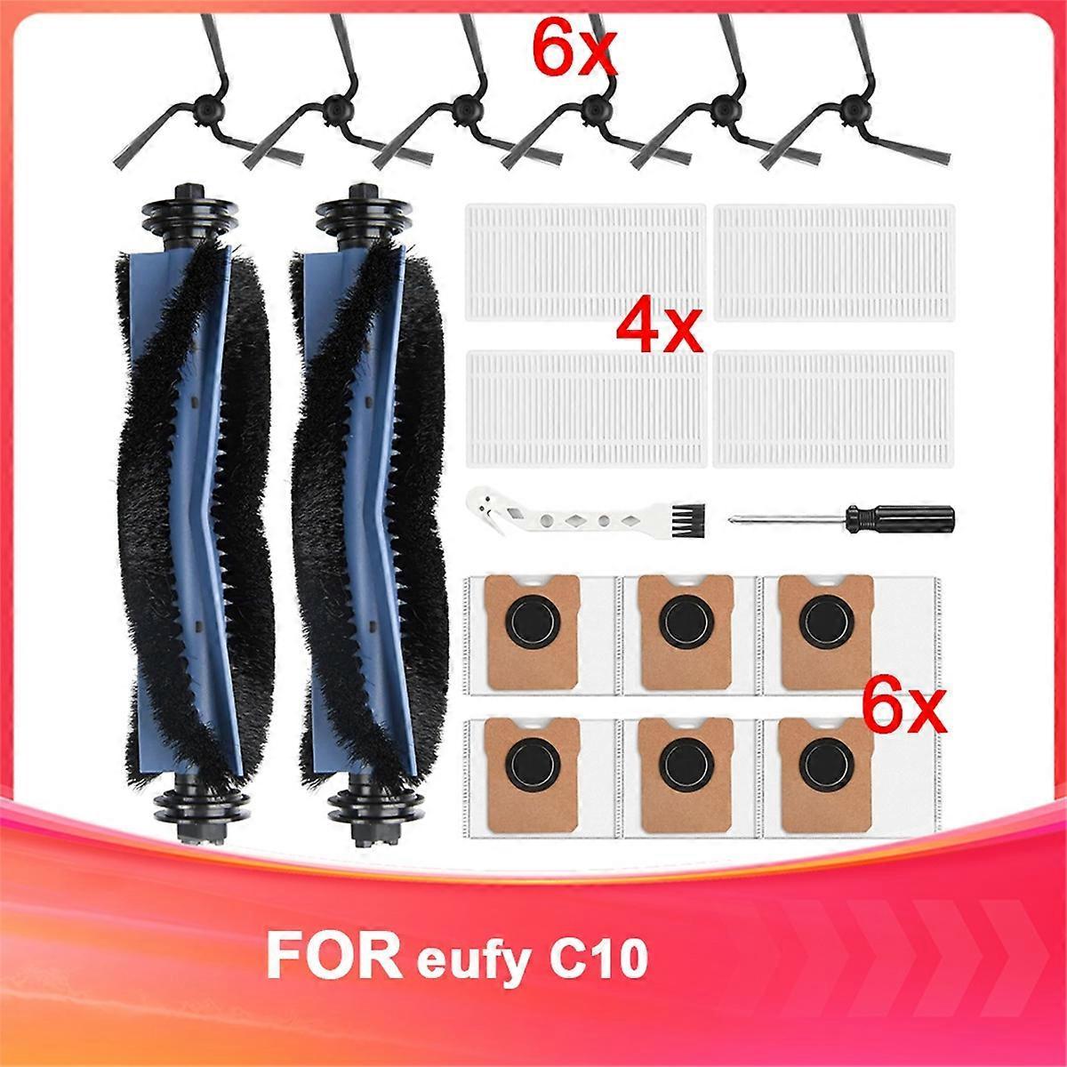Packung Mit 20 Ersatzteilen, Kompatibel Mit Dem Saugroboter C10.