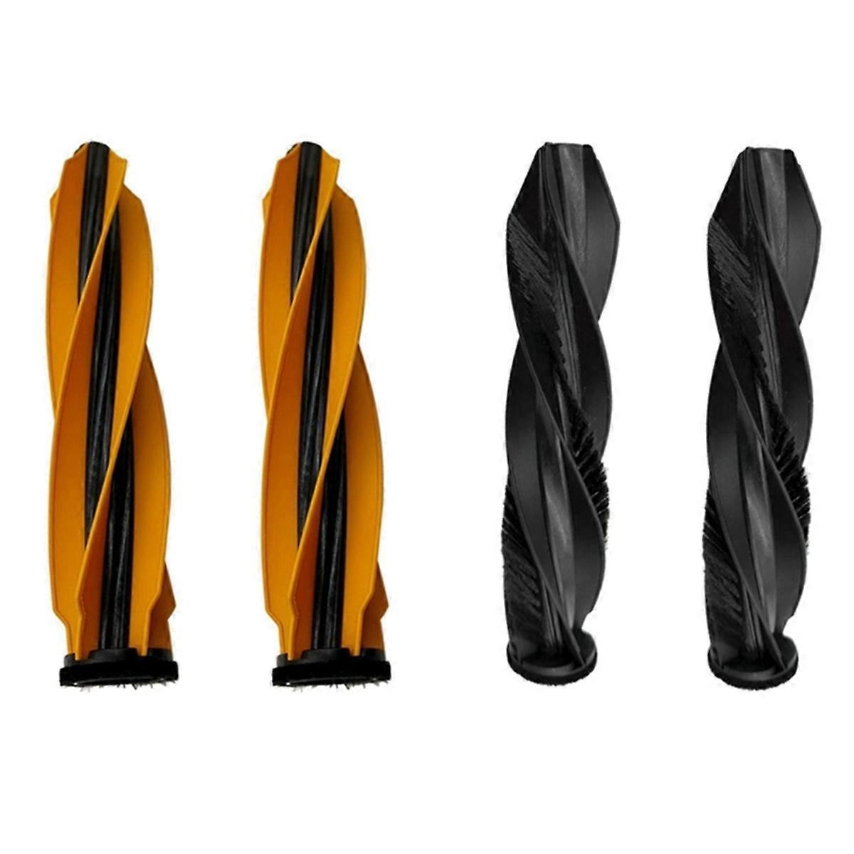 Set Mit 4 Hauptbürsten, Kompatibel Mit Den Staubsaugern L40s Pro Ultra / X50 Ultra / L50 Pro Ultra. Ersatzteile Für Die Hauptbürsten.