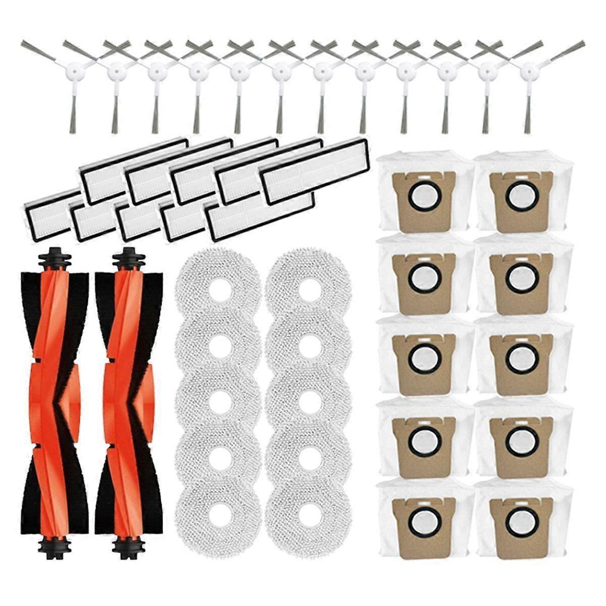 Ersatzteile Für Omni 2 C102cn, B101cn, B116, X10+ Saugroboter: Hauptbürste, Reinigungstuch Und Staubbeutel