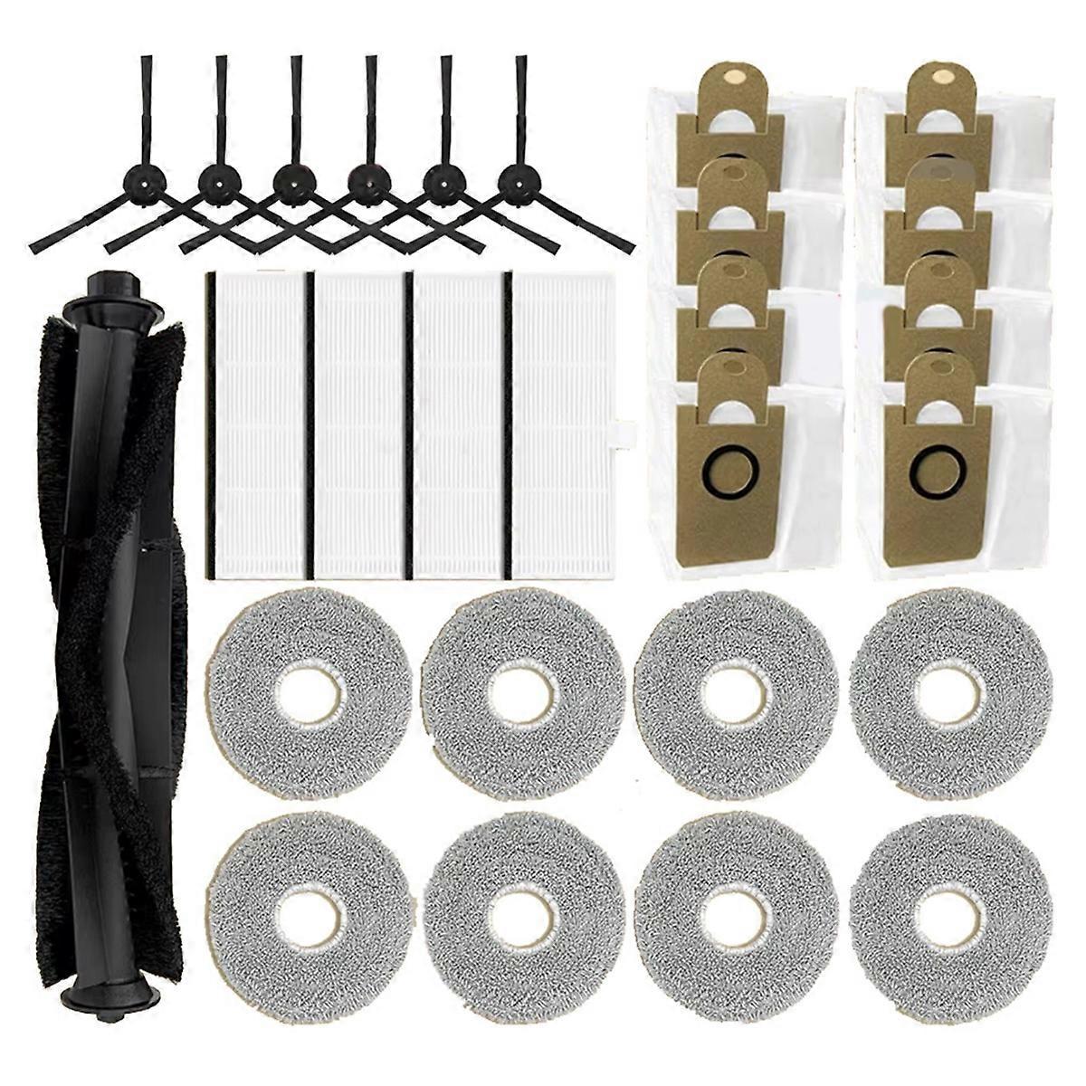 Mit Dem Staubsauger M9 Kompatible Teile: Hauptwalze, Seitenbürsten, Hepa-filter, Reinigungstücher, Staubbeutel Und Ersatzteile