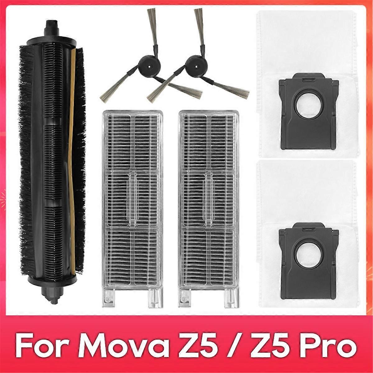 Kompatibel Mit Den Modellen Mova Z5 / Z5 Pro: Tricut-bürste, Seitenbürste, Hepa-filter Und Staubbeutel