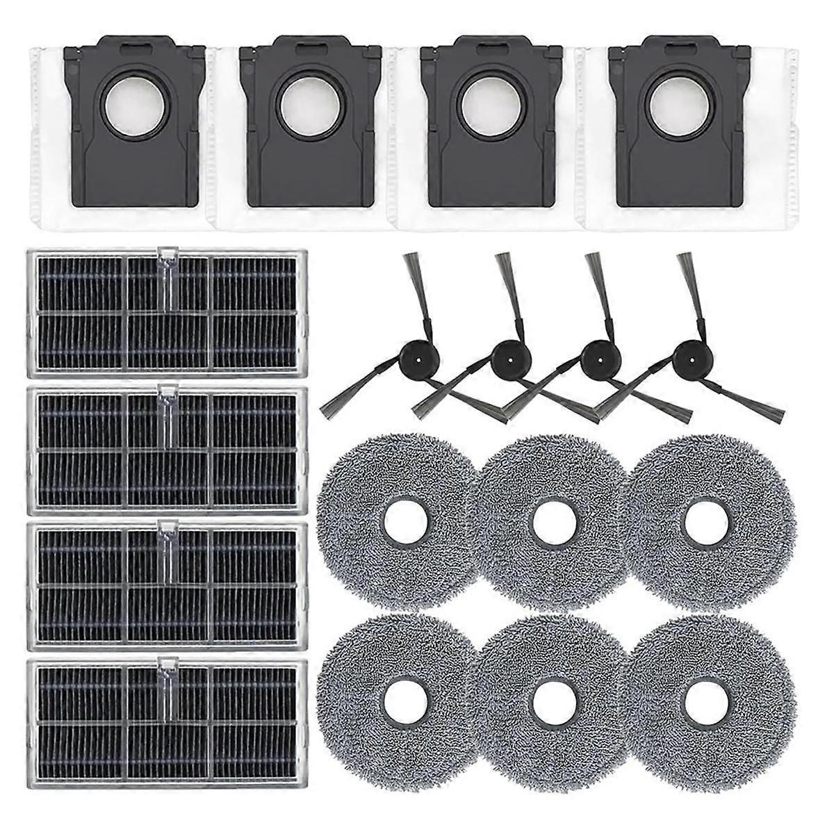 Ersatzteilset Kompatibel Mit Den Staubsaugern X40 Ultra/x40 Pro/s30 Pro Ultra: Seitenstaubbürste