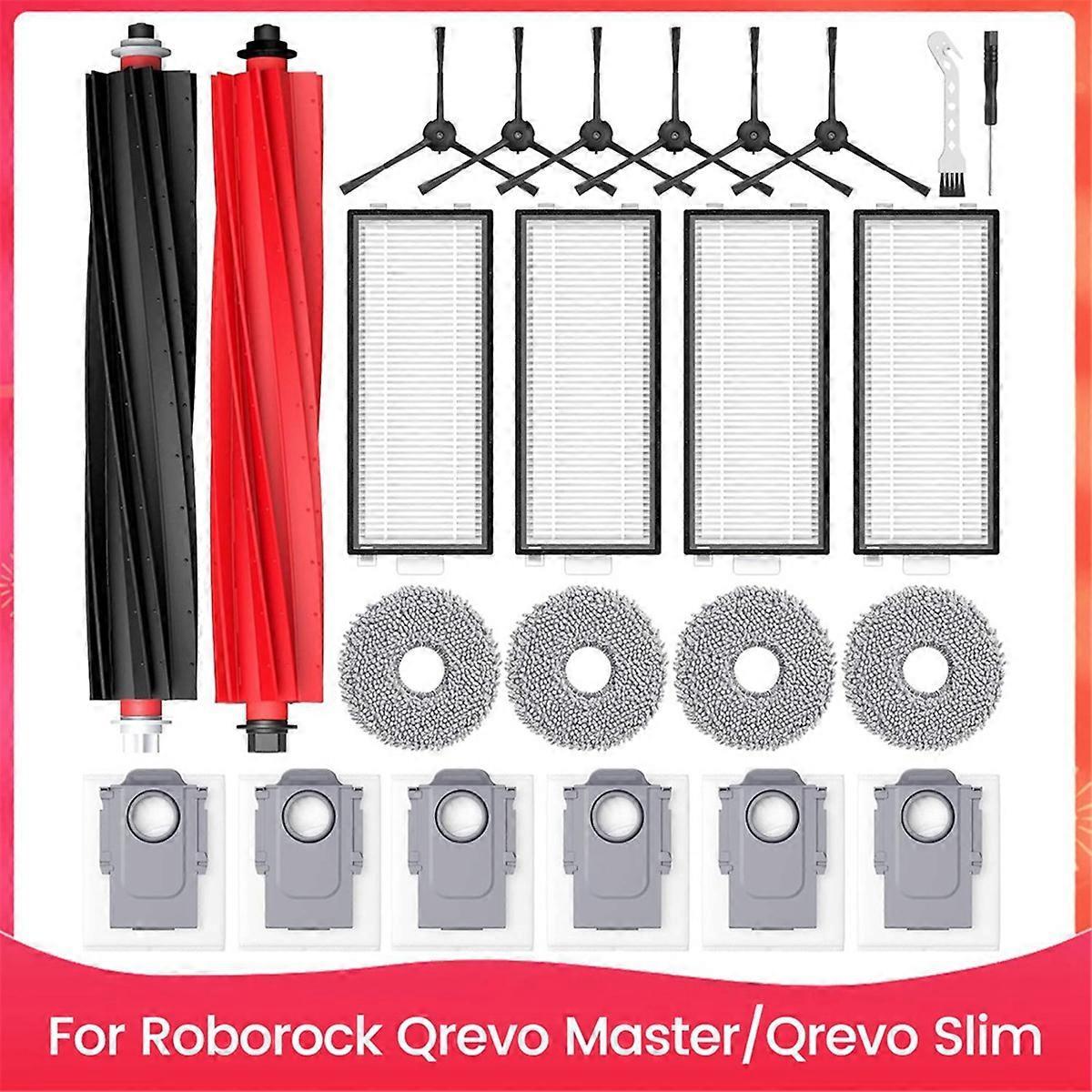 Zubehörset Für Ersatzteile Für Den Roborock Qrevo Master Saugroboter