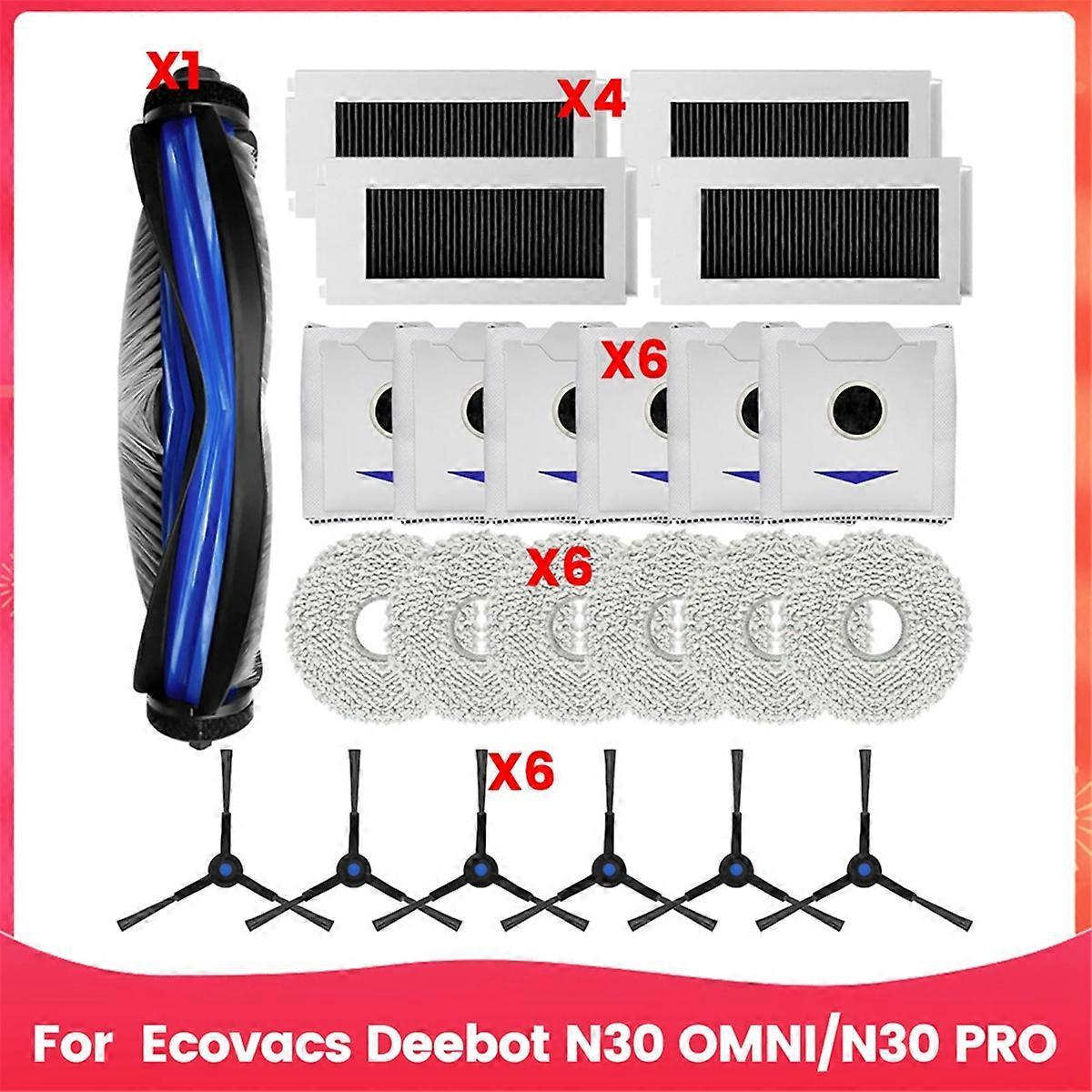 Ersatzzubehörset Für Den Staubsauger N30 Omni/n30 Pro: Hauptbürste, Hepa-filter, Staubbehälter