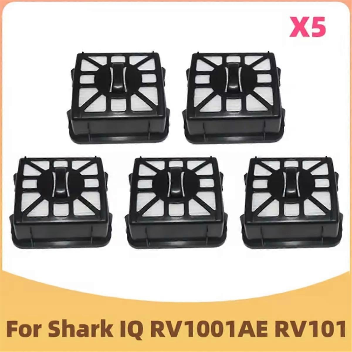 5er-pack Hepa-staubsaugerfilter, Kompatibel Mit Den Modellen Iq Rv1001ae Und Rv101. Ersatzteile Für Effiziente Haushaltsreinigung.