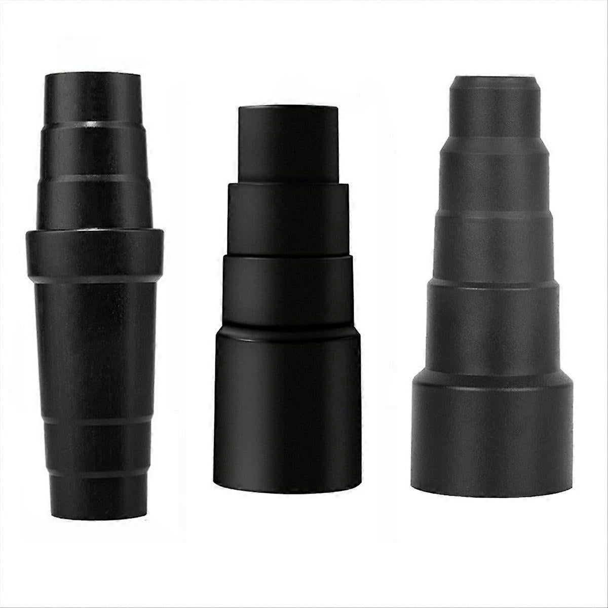 Set Mit 3 Universellen Schlauchadaptern – Gummi-staubsaugeradapter, Schlauchreduzierstück
