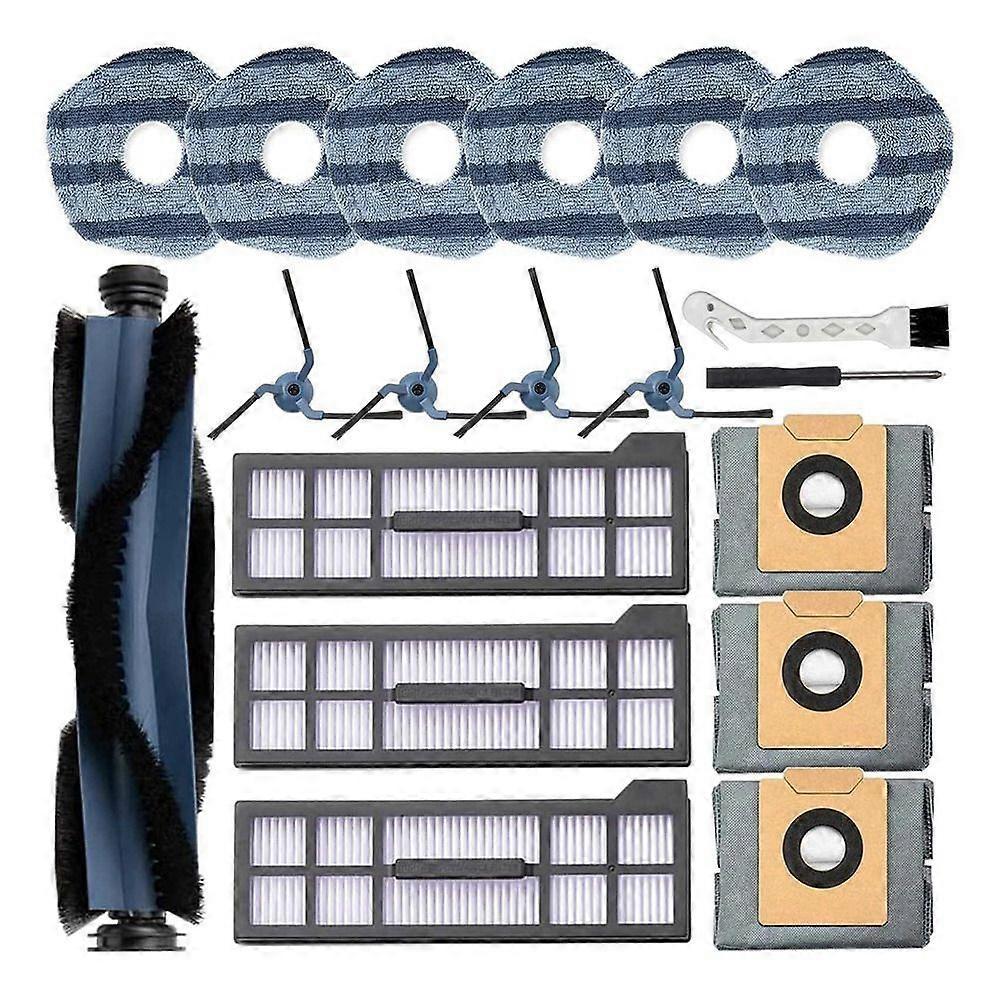 Set Mit 19 Ersatzteilen Für Den X10 Pro Omni Saugroboter.