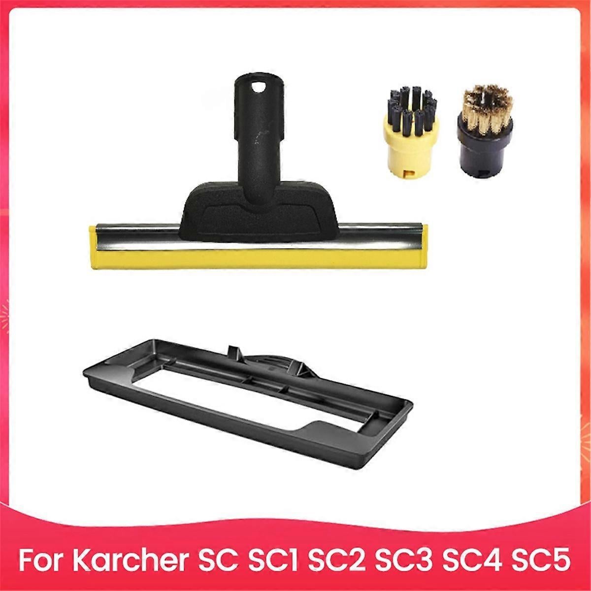Fensterabzieher-aufsatz, Teppichpad Und Dampfbürste, Kompatibel Mit Den Dampfreinigern Sc1, Sc2, Sc3, Sc4 Und Sc5.