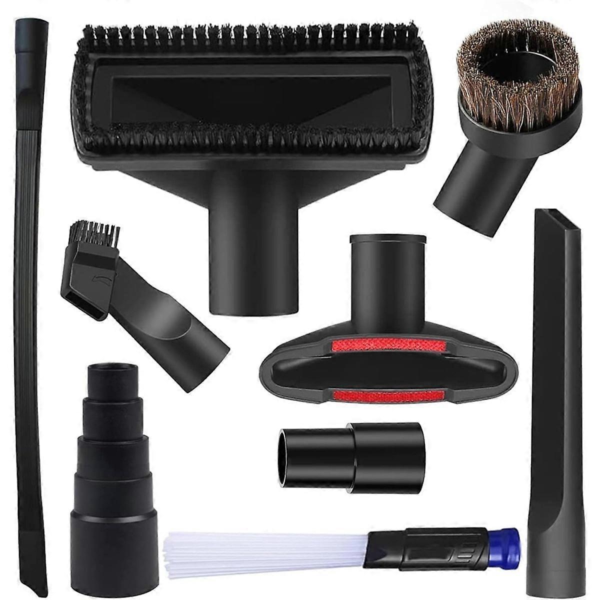 Staubsaugerdüsen-set, Staubsaugerzubehör, Adapter Für Trockene Und Nasse Oberflächen, Staubsaugerdüse Für 32 Bis 35 Mm