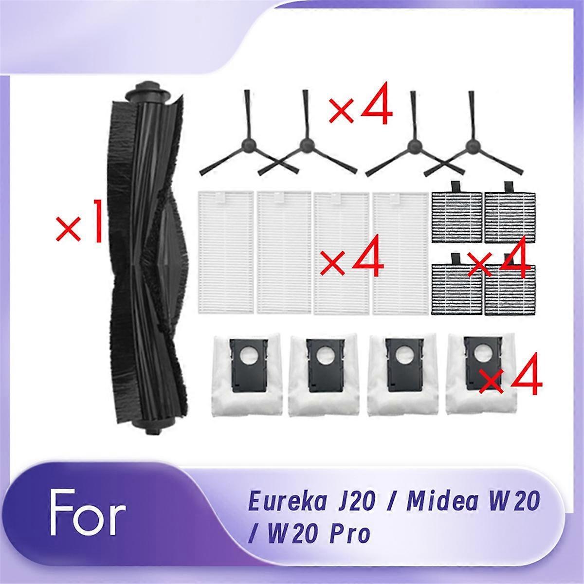 Hauptseitenbürste Für Eureka J20 / Midea W20 / W20 Pro Saugroboter